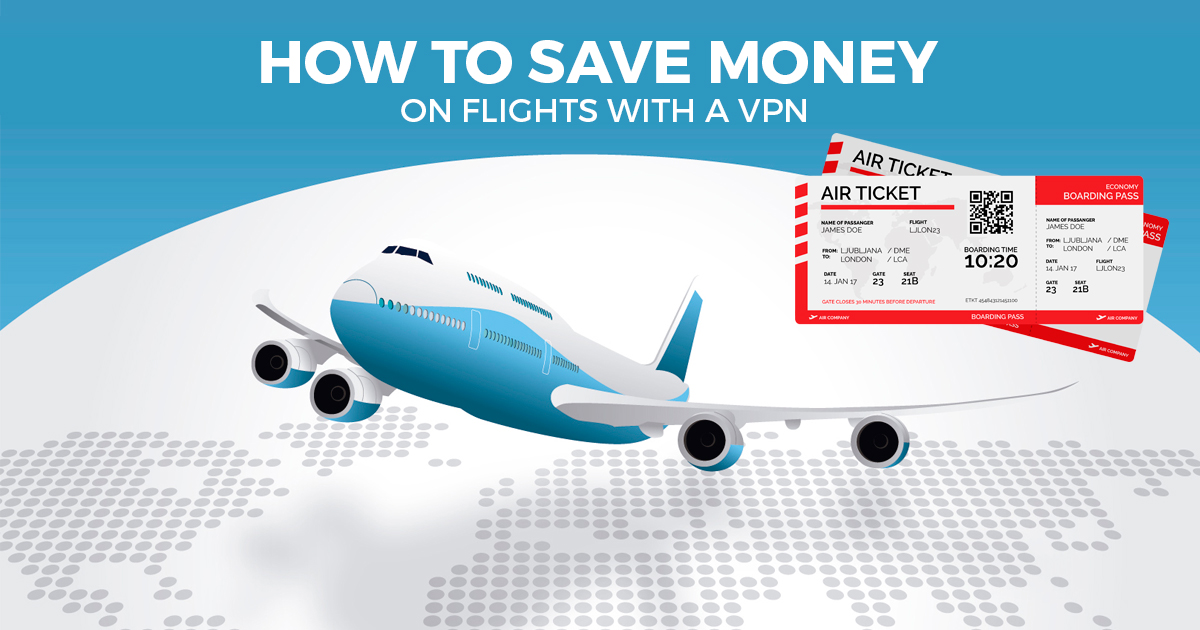 Kako VPN-om uštedjeti na letovima